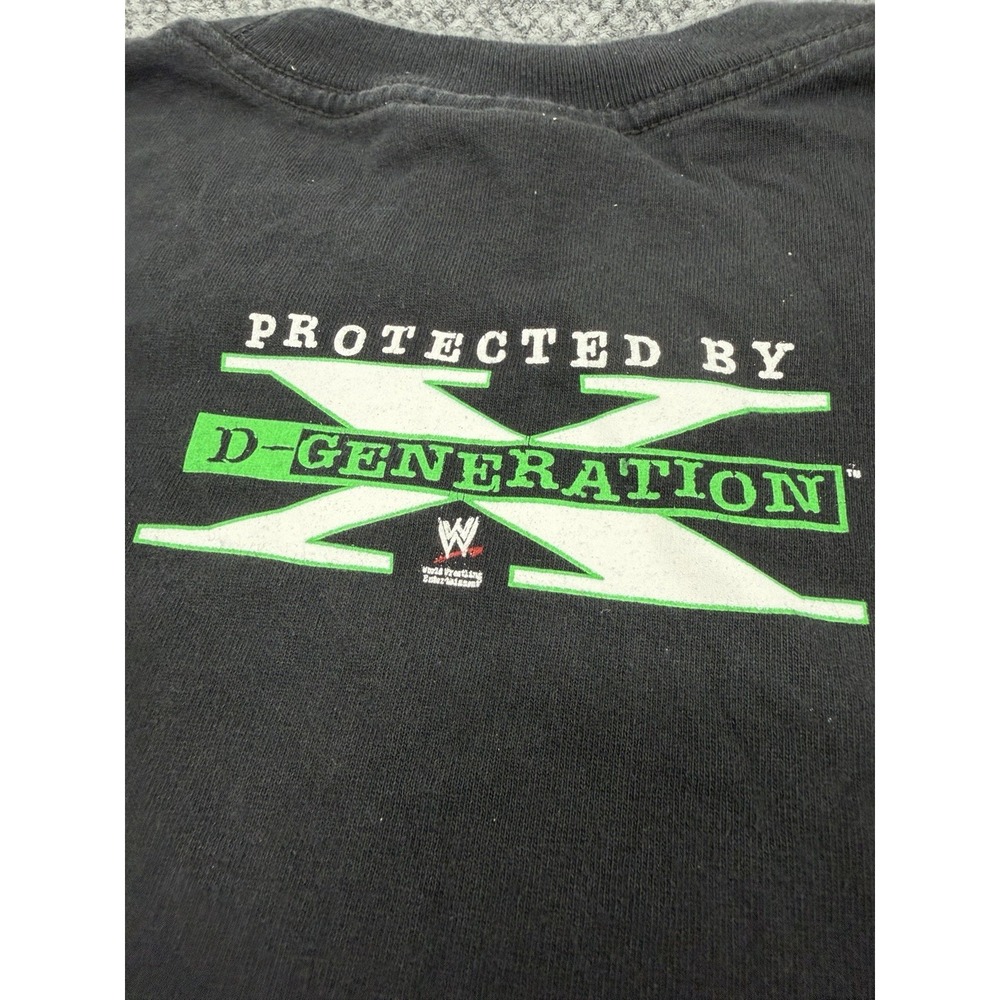 Vintage D-Generation X WWE WWF T-Shirt Tee Size XL Wrestling Triple H Y2K - Picture 7 of 9